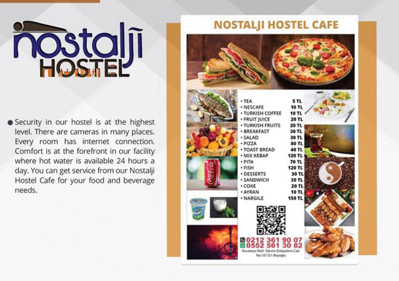 Nostalji Hostel Истанбул Екстериор снимка